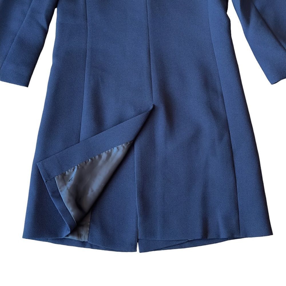 A/X Armani Exchange Round Collar Tunic Blazer Navy XSMALL - Picture 7 of 16